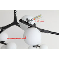 Creative Branch Arm Chandelier 12/18/24 Molecular Balls