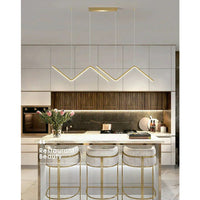 Classic Zig Zag Kitchen Island Branch Chandelier