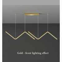 Classic Zig Zag Kitchen Island Branch Chandelier