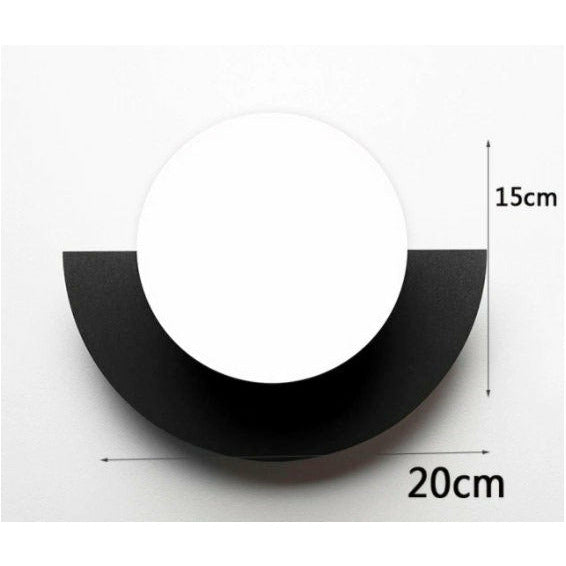 Minimalist Arc Colorful Nordic Wall Lamp Sconce Light Fixtures