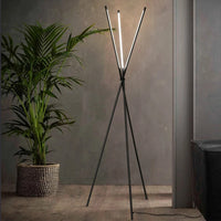 Aluminum 3-pronged Vertical Floor Lamps