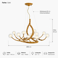 Kronleuchter Nordisch Retro Baum Zweig Lumeo Home