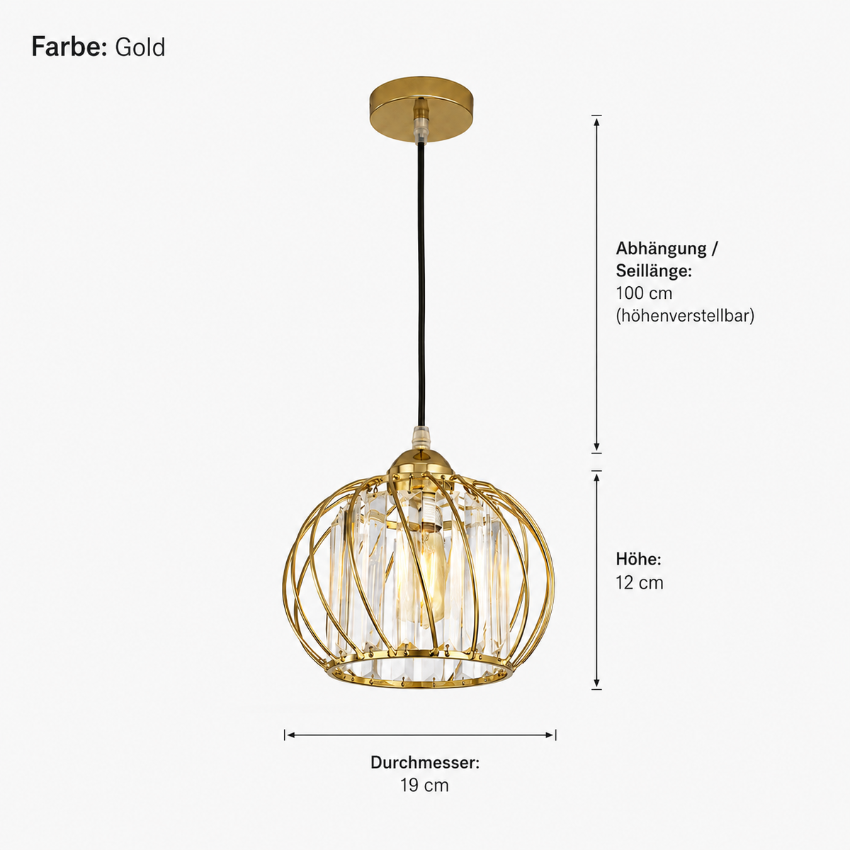 Kronleuchter Schlicht Kreativ Kristall Lumeo Home