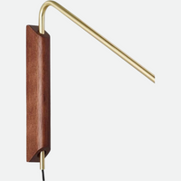 Vintage Metal Long Arm Wall Lamp