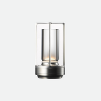 Metallic Cordless Charging Table Lamp
