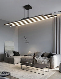 Nordic Modern Minimalist Aluminum Material LED Chandelier