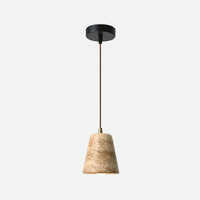 Marble Travertine Pendent Light