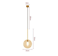 Gradient Glass Ball Pendant Lights