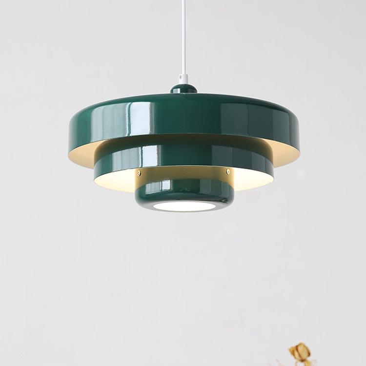 Pendelleuchte Bunt Lackiert Metall Lumeo Home