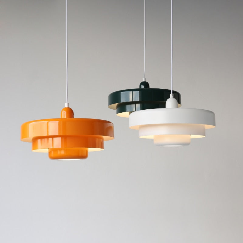 Pendelleuchte Bunt Lackiert Metall Lumeo Home