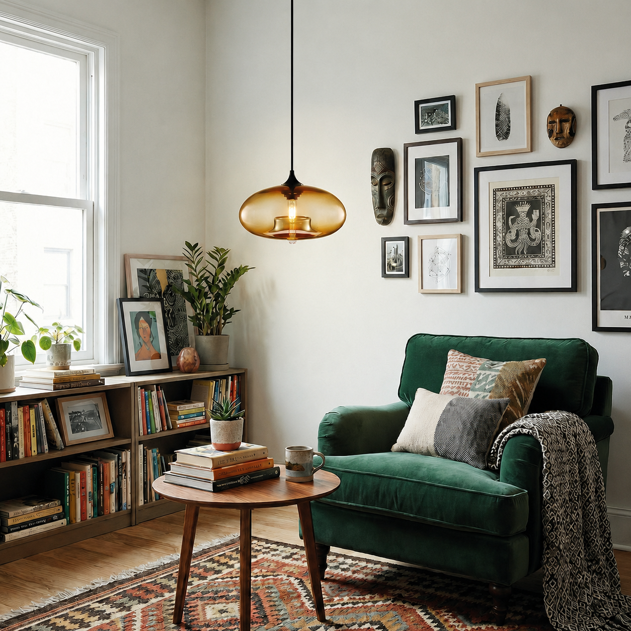 Pendelleuchte Glas Kugel Lumeo Home