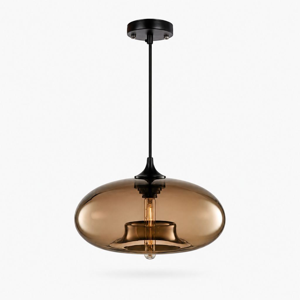 Pendelleuchte Glas Kugel Lumeo Home
