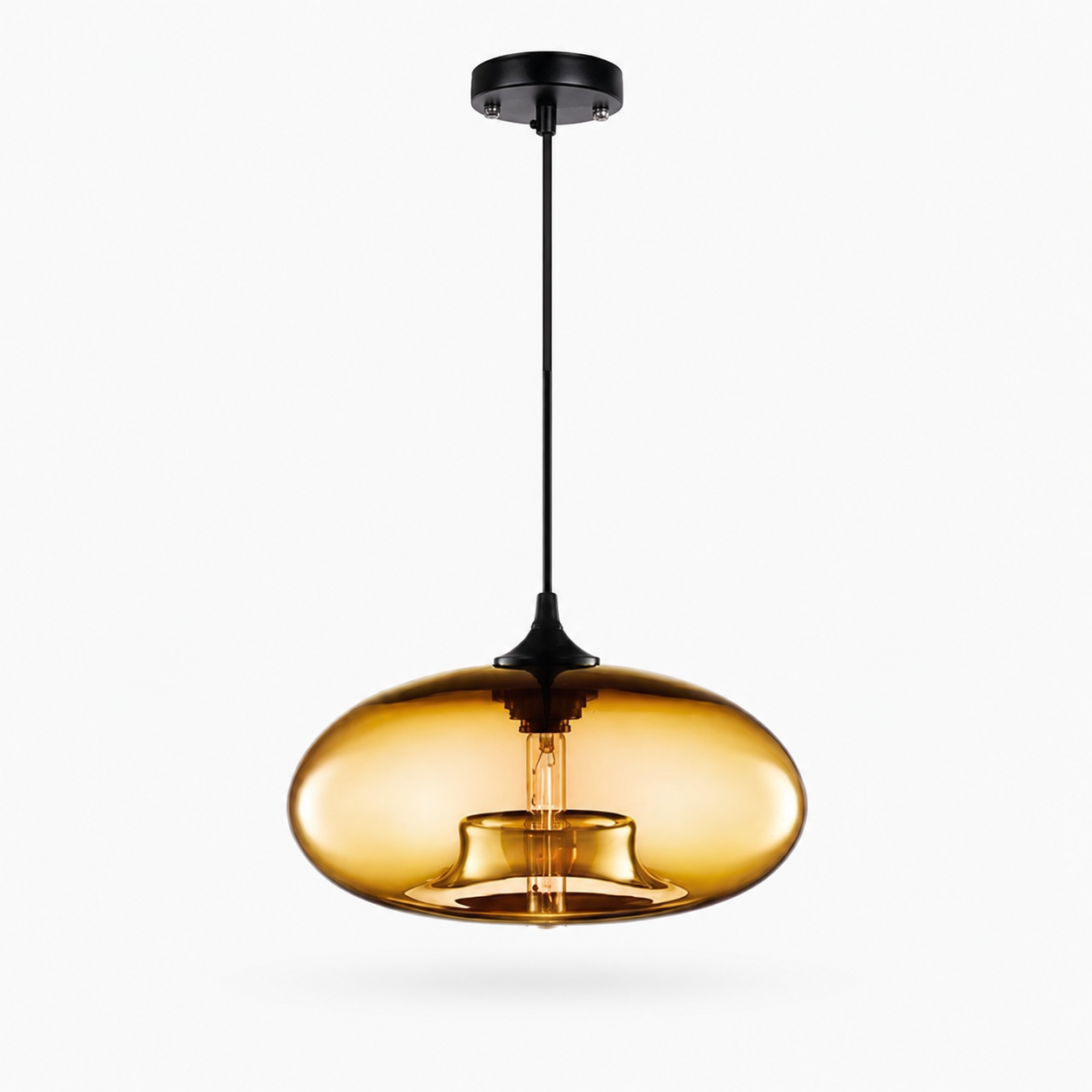 Pendelleuchte Glas Kugel Lumeo Home