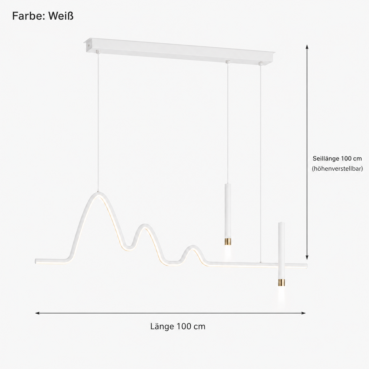 Pendelleuchte Modern Minimalistisch Geschwungen Lumeo Home