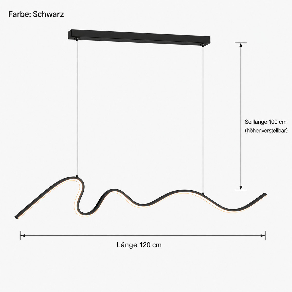Pendelleuchte Modern Minimalistisch Geschwungen Lumeo Home