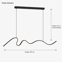 Pendelleuchte Modern Minimalistisch Geschwungen Lumeo Home