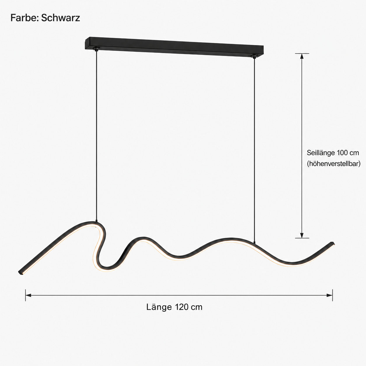 Pendelleuchte Modern Minimalistisch Geschwungen Lumeo Home