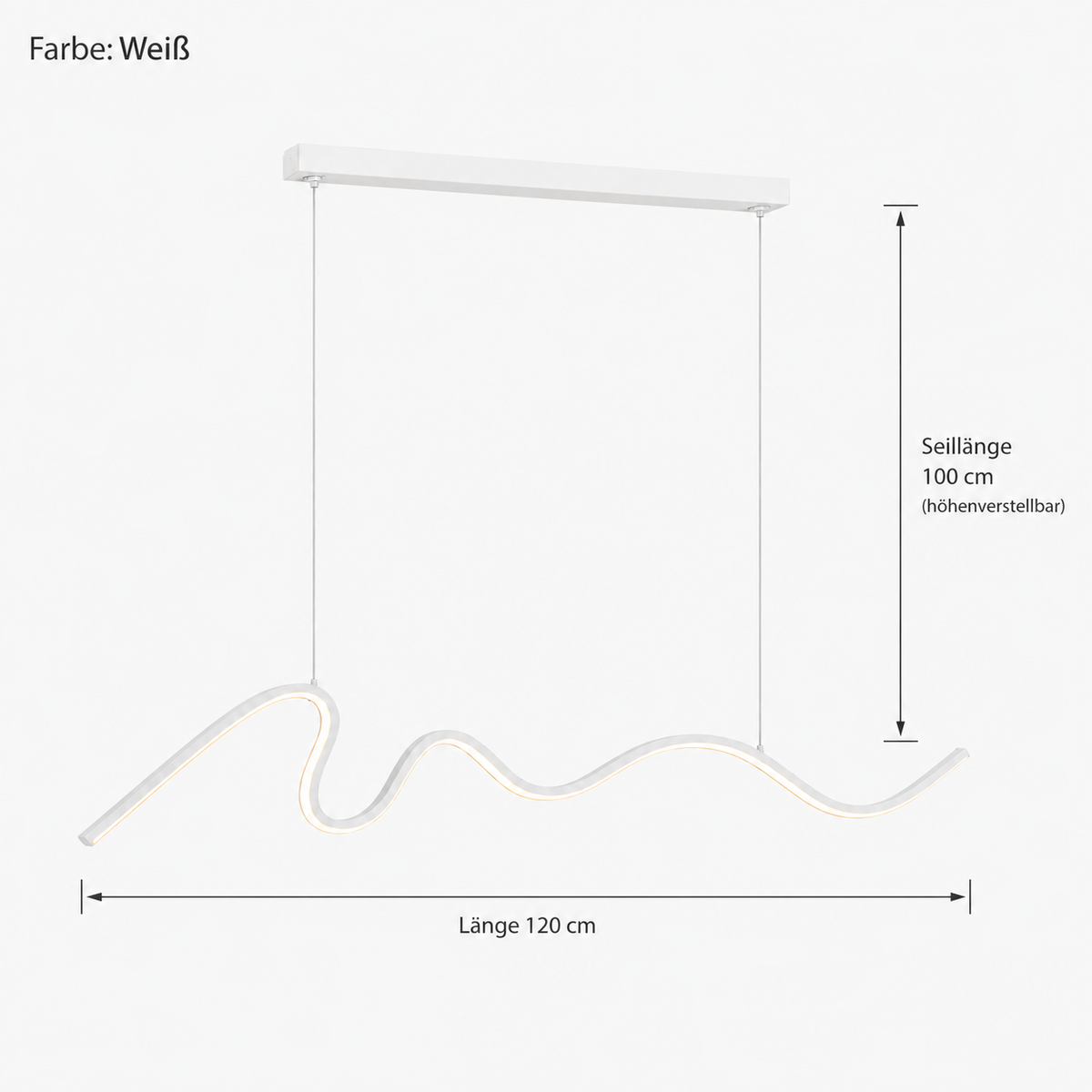 Pendelleuchte Modern Minimalistisch Geschwungen Lumeo Home