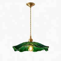 Pendelleuchte Vintage Blumen Glas Lumeo Home