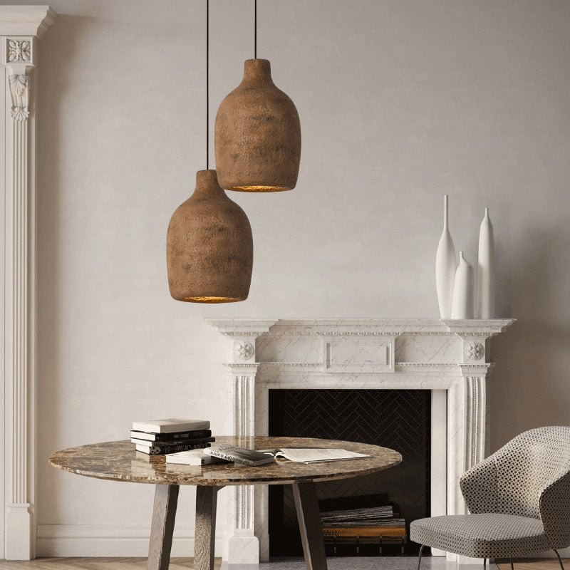 Pendelleuchte Wabi-Sabi Harz Lumeo Home