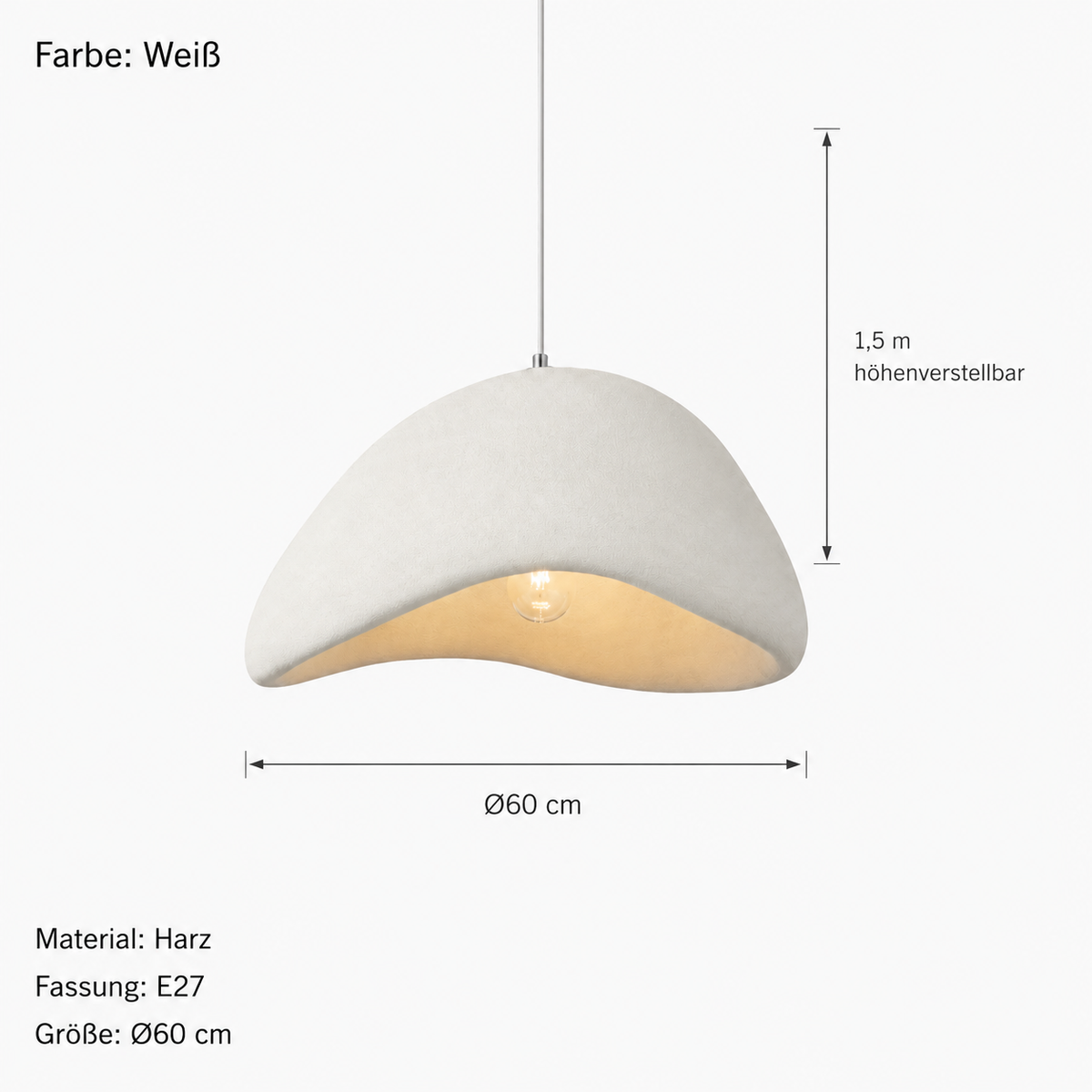 Pendelleuchte Wabi-Sabi Skandinavisch Lumeo Home