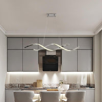 Waveform Flowing Chandelier