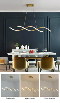 Waveform Flowing Chandelier