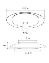 Contemporary LED Ceiling Light