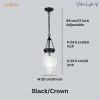 Vintage Glow Designer Glass Pendant Lights