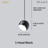 Round Modern Simple Ball Chandelier Pendant Light