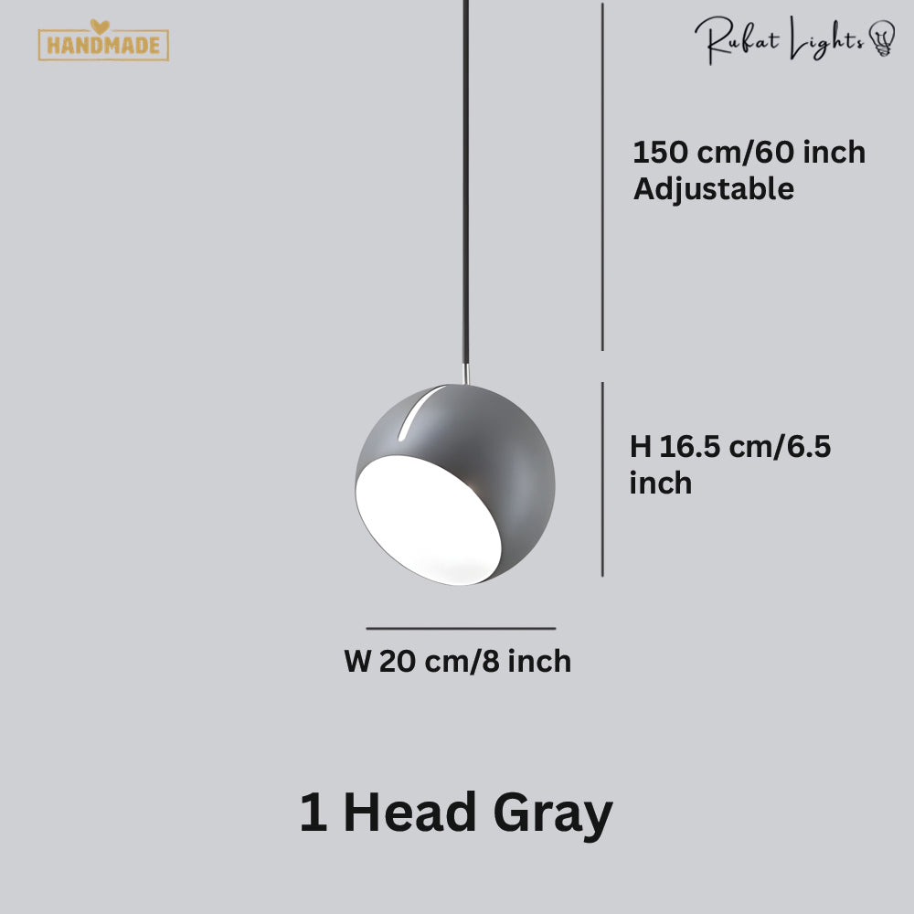 Round Modern Simple Ball Chandelier Pendant Light
