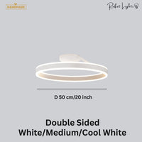 Nordic LED Designer Single Circle Chandelier