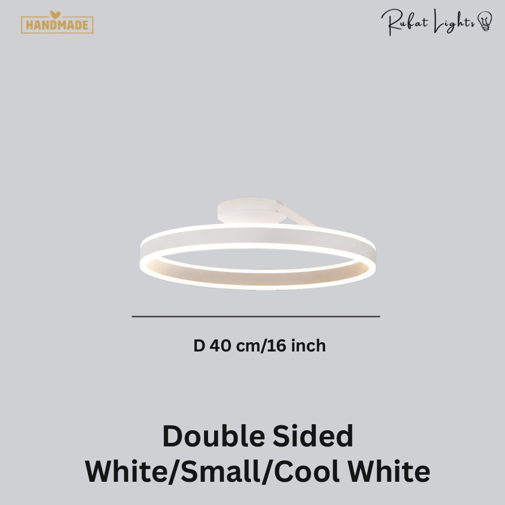Nordic LED Designer Single Circle Chandelier