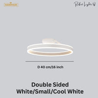 Nordic LED Designer Single Circle Chandelier