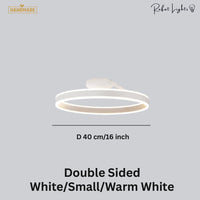 Nordic LED Designer Single Circle Chandelier