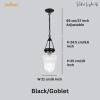 Vintage Glow Designer Glass Pendant Lights