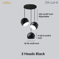 Round Modern Simple Ball Chandelier Pendant Light