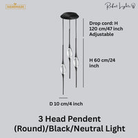 Copper Crystal Pendant Lamp
