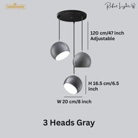 Round Modern Simple Ball Chandelier Pendant Light