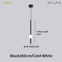 Modern Round Ball LED Pendant Light