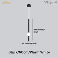 Modern Round Ball LED Pendant Light
