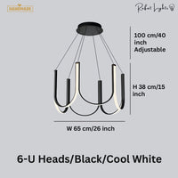 Minimalist Luxury U Shape Chandeliers