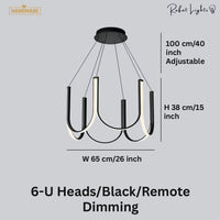 Minimalist Luxury U Shape Chandeliers