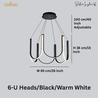 Minimalist Luxury U Shape Chandeliers