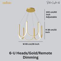 Minimalist Luxury U Shape Chandeliers