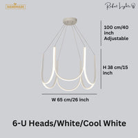 Minimalist Luxury U Shape Chandeliers