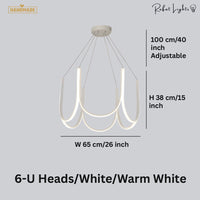 Minimalist Luxury U Shape Chandeliers