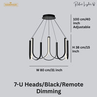 Minimalist Luxury U Shape Chandeliers