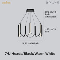 Minimalist Luxury U Shape Chandeliers