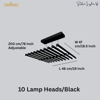 Modern LED Human DNA Style Chandeliers Light